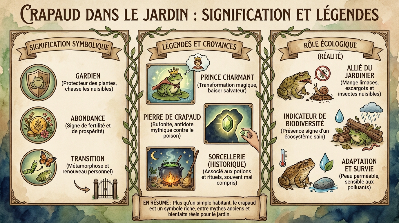 Légendes et croyances autour du crapaud