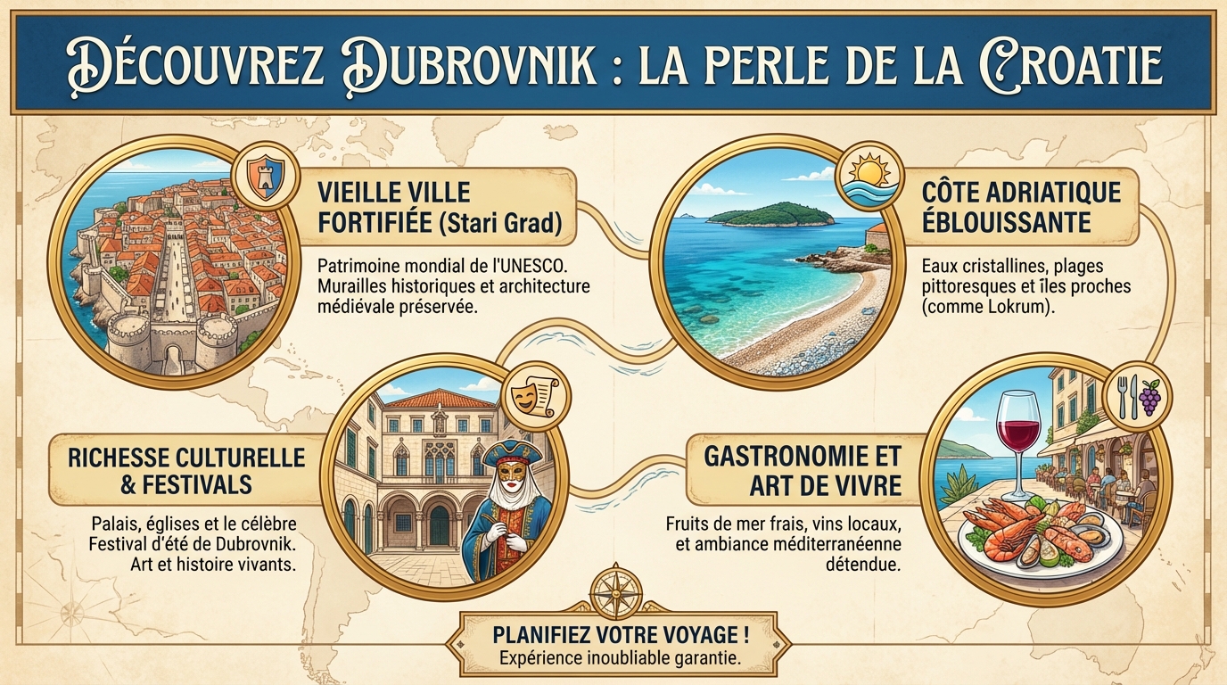 Conseils pratiques pour visiter Dubrovnik