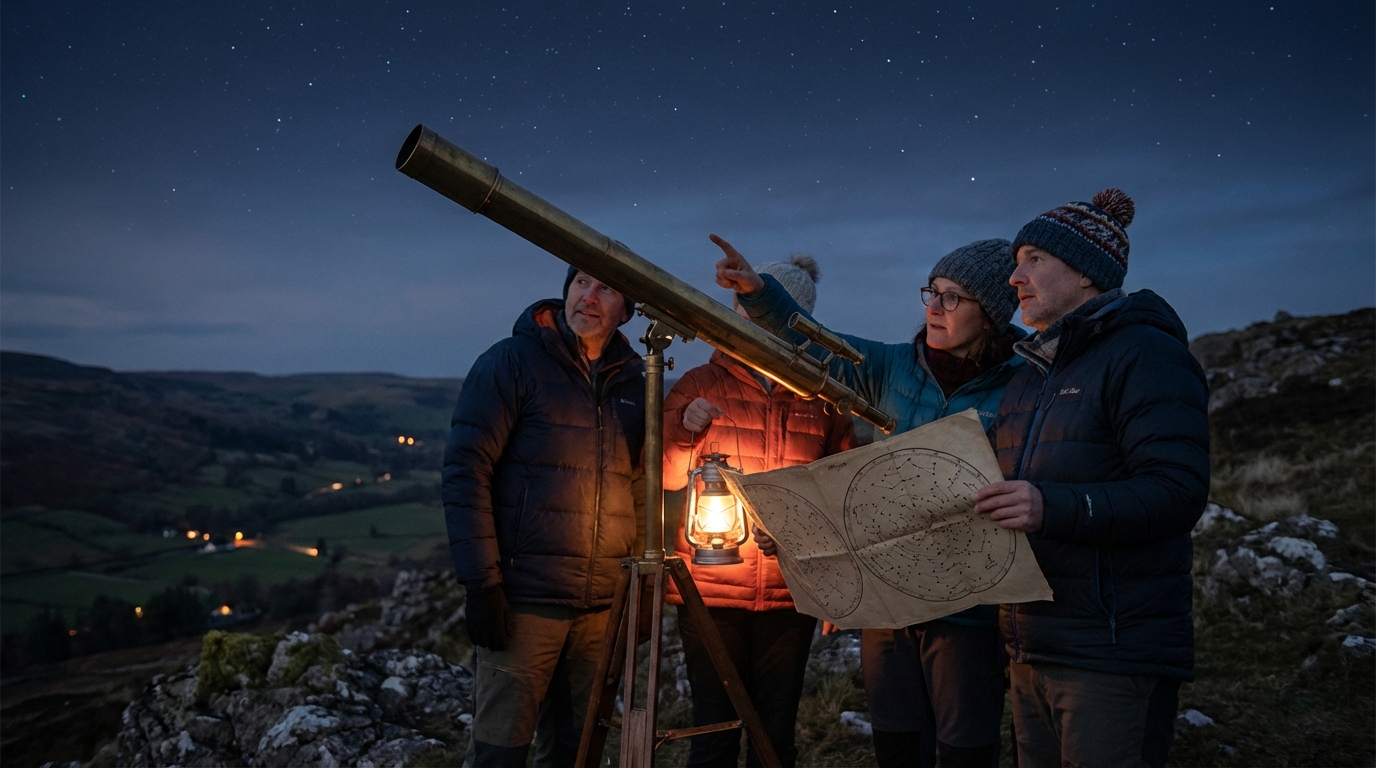 Découvrez la carte du ciel ce soir et admirez les étoiles