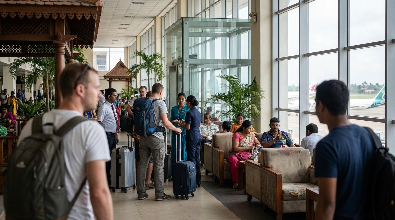 Découvrez l'aéroport de colombo au sri lanka