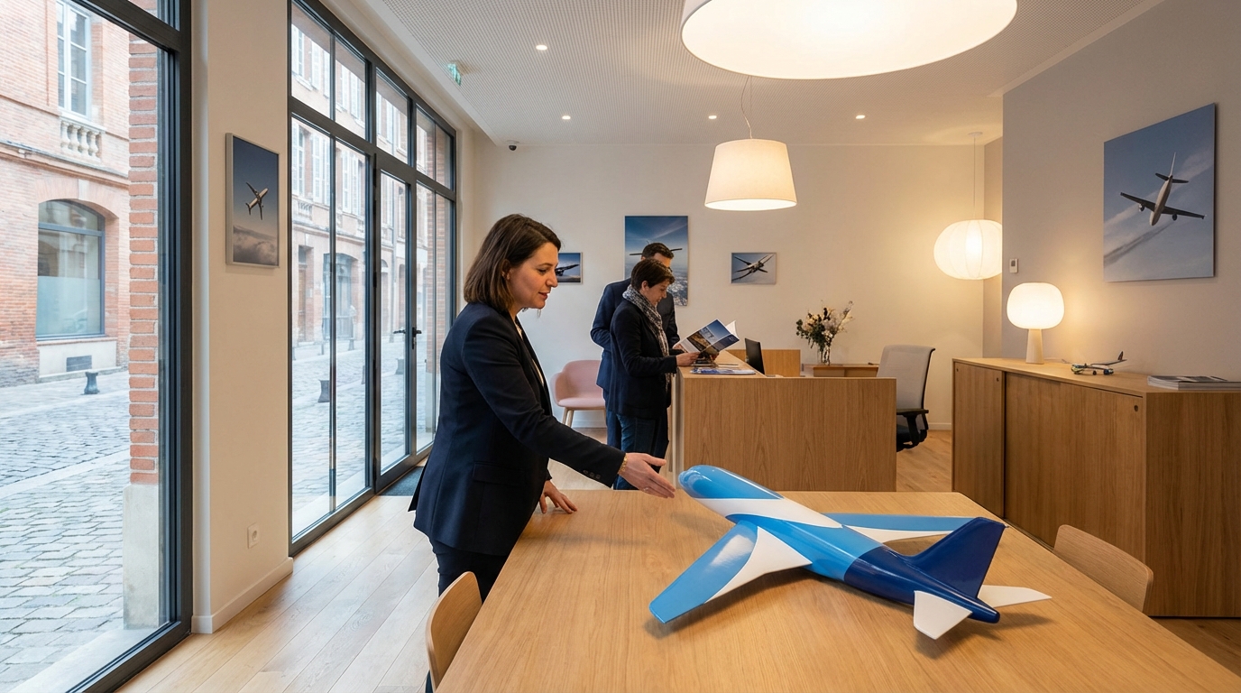 Découvrez l'agence air france à toulouse