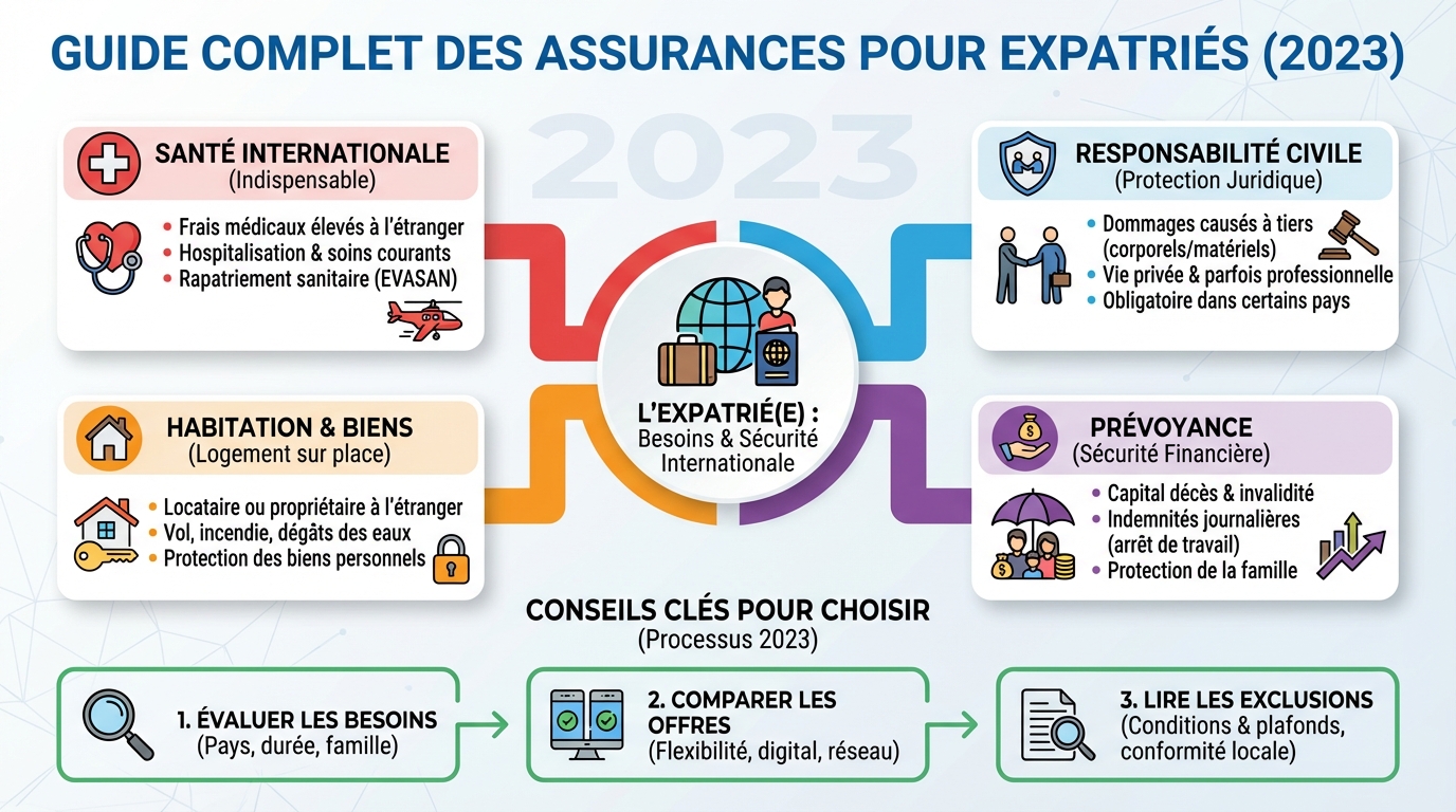 Guide complet des assurances pour expatriés en 2023 1 Pourquoi souscrire une assurance expatrié ?