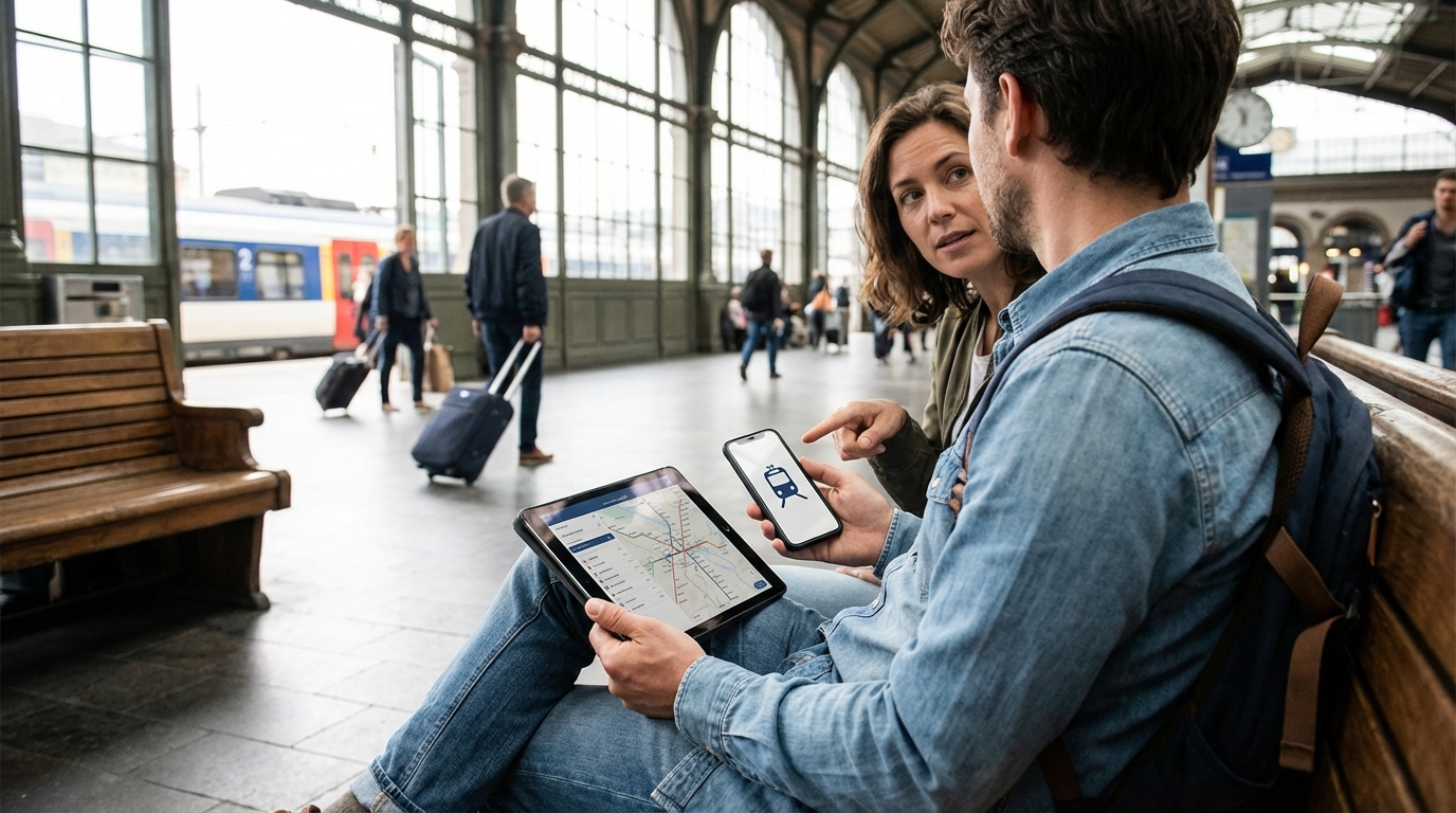 Guide complet sur trainline pour réserver vos billets de train