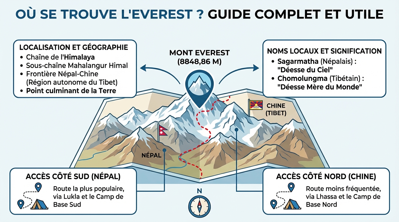 Comment accéder à l'Everest ?