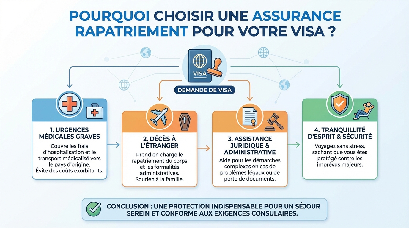 Pourquoi est-elle nécessaire pour un visa ?