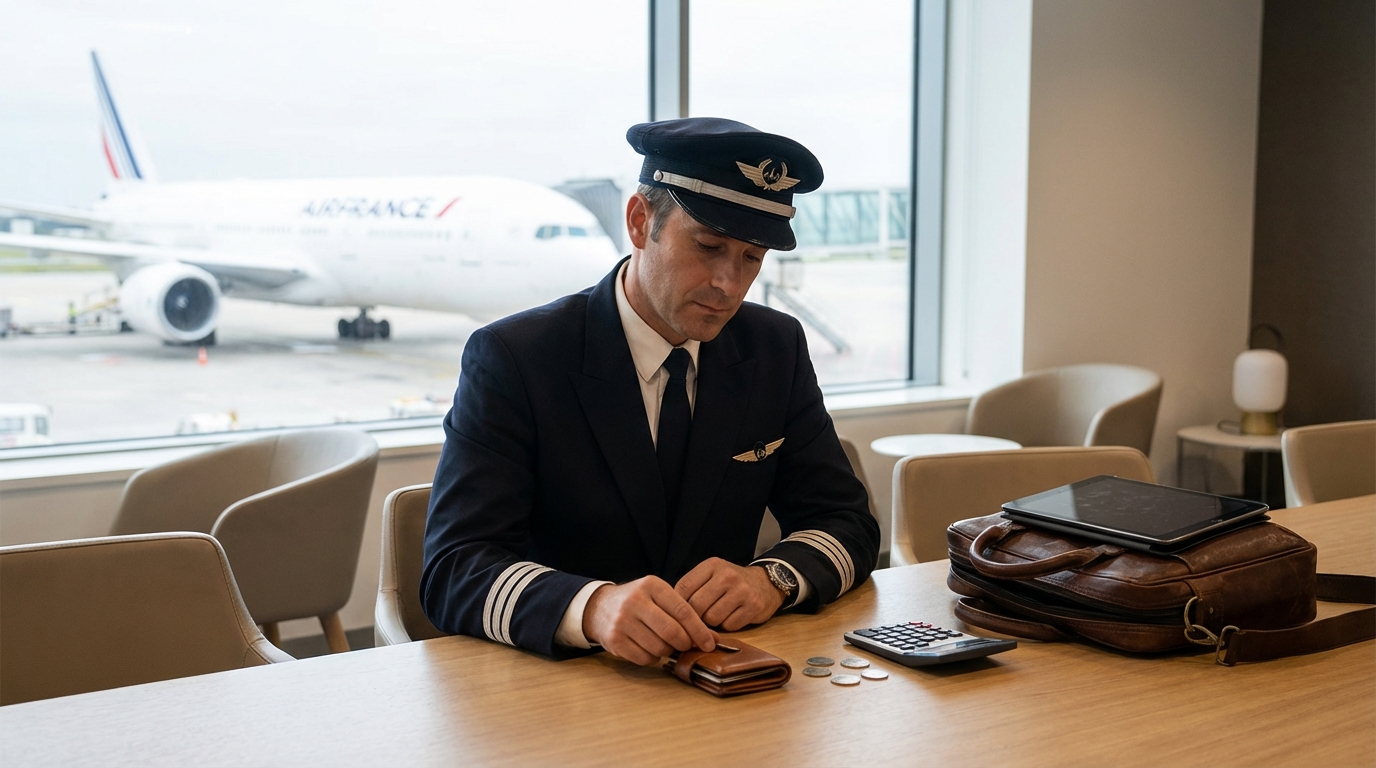 Quel est le salaire d'un pilote chez air france ?