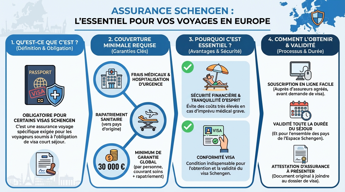 Pourquoi choisir une assurance Schengen ?