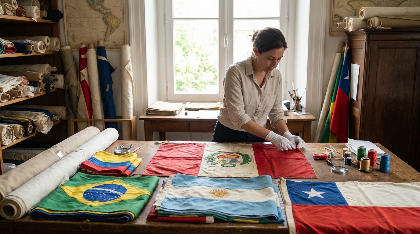 Tout savoir sur le drapeau d'amérique du sud