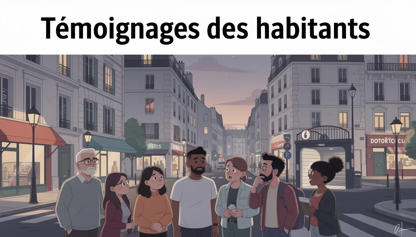 Le quartier marx-dormoy à paris : un lieu dangereux? 1 Témoignages des habitants