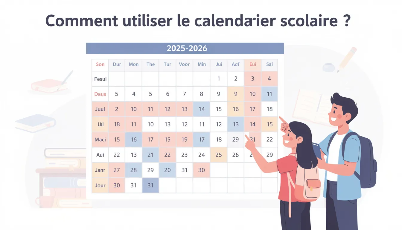 Comprendre la semaine paire ou impaire en 2025-2026 1 Comment utiliser le calendrier scolaire ?