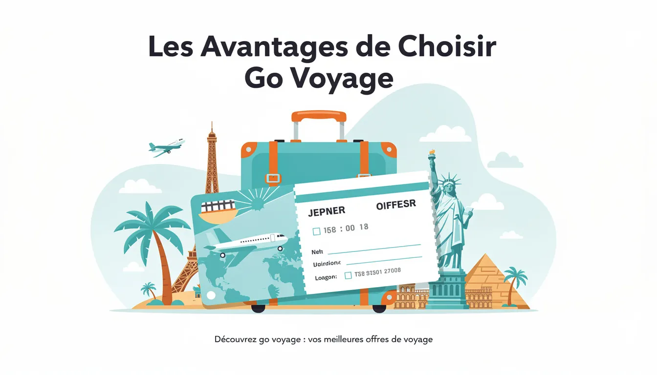 Découvrez go voyage : vos meilleures offres de voyage 1 Les Avantages de Choisir Go Voyage