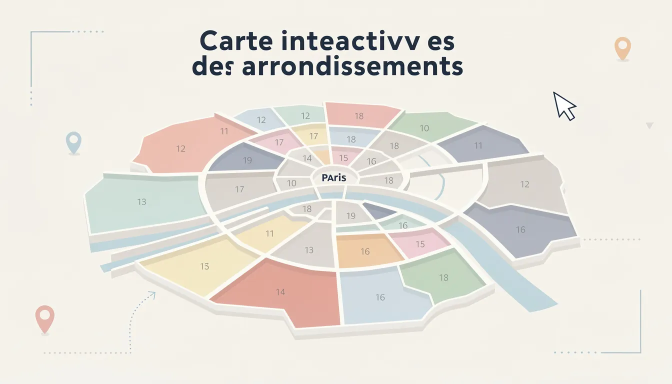 Carte interactive des arrondissements