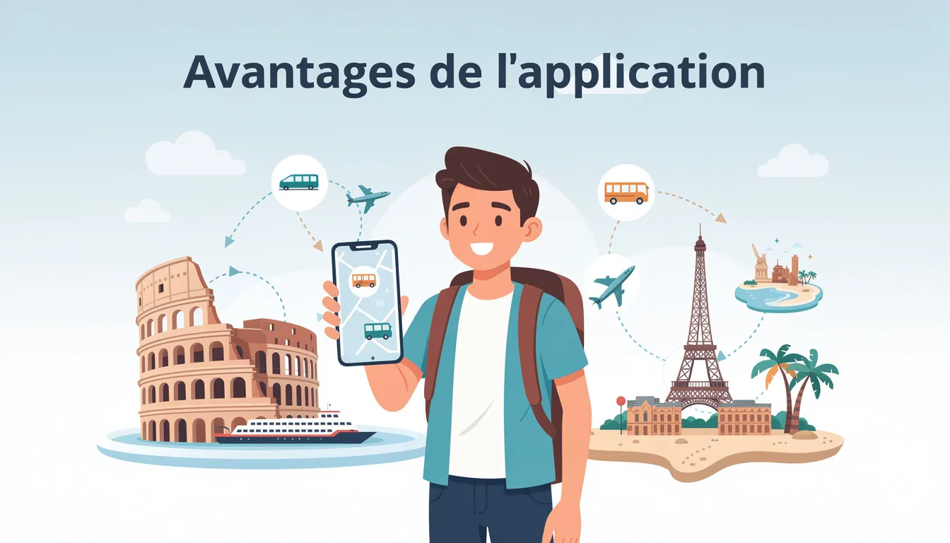 Avantages de l'application