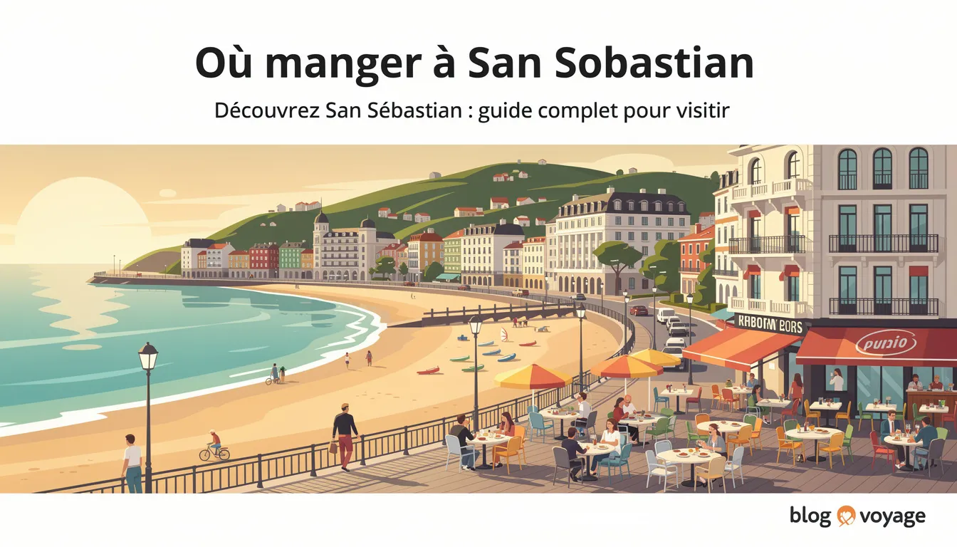 Découvrez san sebastian : guide complet pour visiter 1 Où manger à San Sebastian