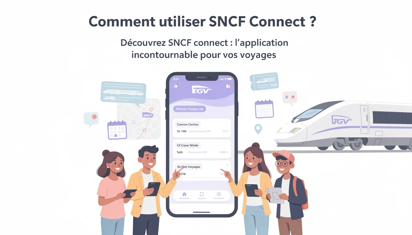 Découvrez SNCF connect : l'application incontournable pour vos voyages 1 Comment utiliser SNCF Connect ?