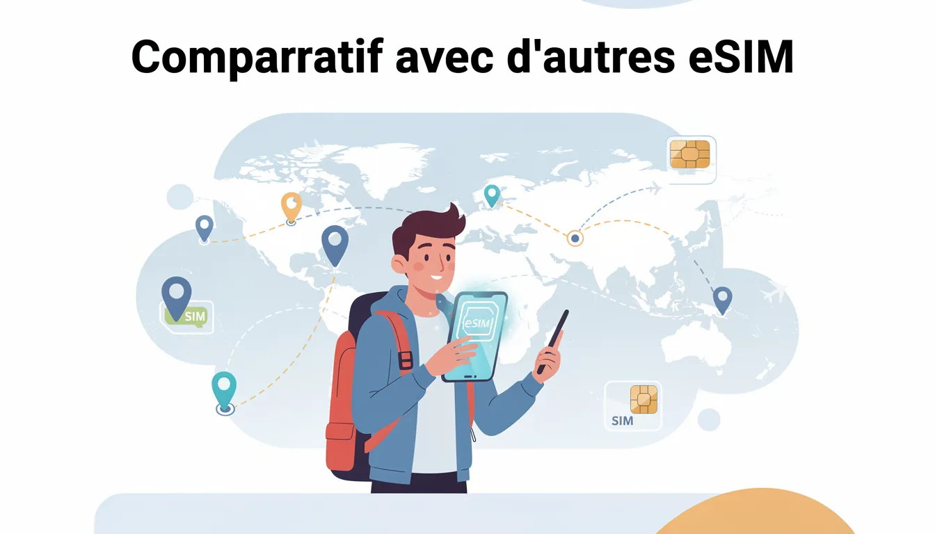 Comparatif avec d'autres eSIM
