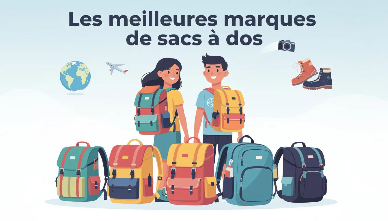 Le guide ultime pour choisir votre sac à dos de voyage 1 Les meilleures marques de sacs à dos