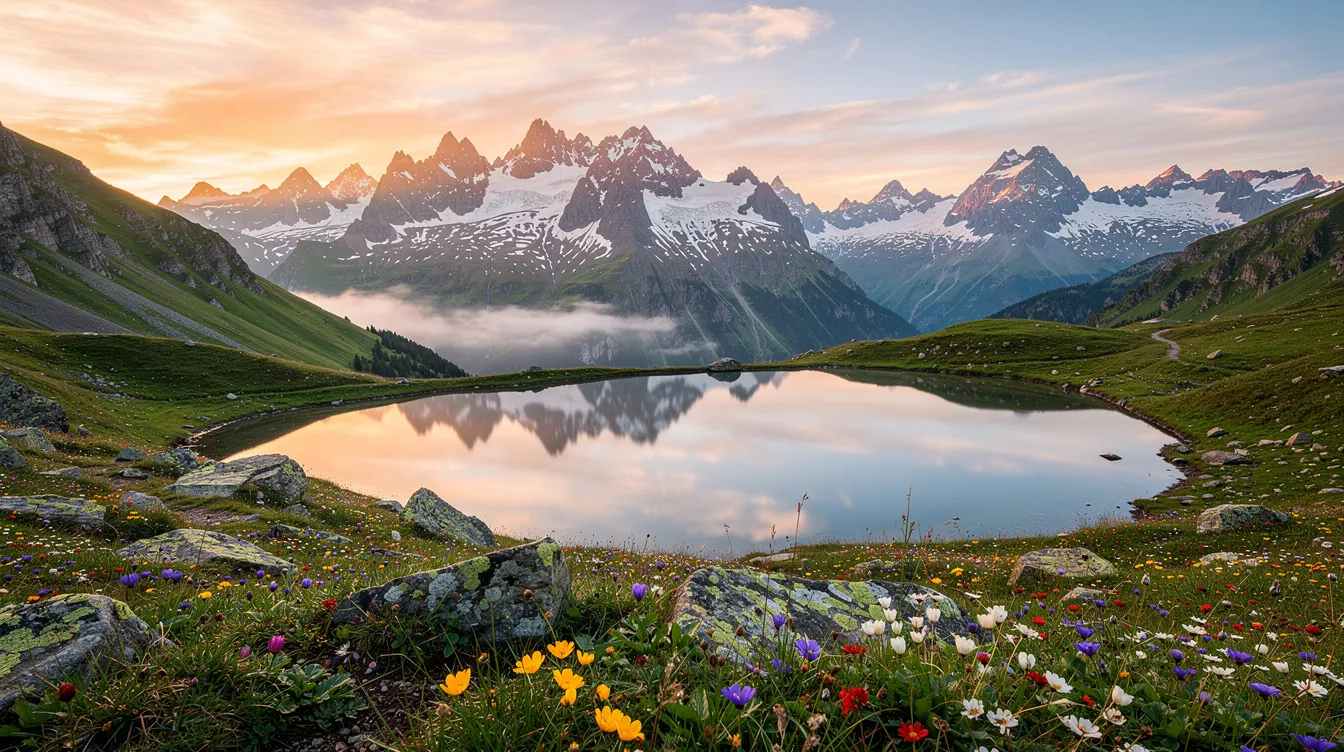 Montagnes en france : carte des massifs et paysages à découvrir