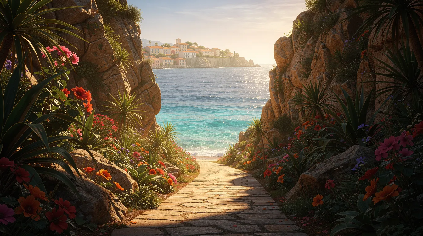 Promenade de la marinella à l'île-rousse : un incontournable