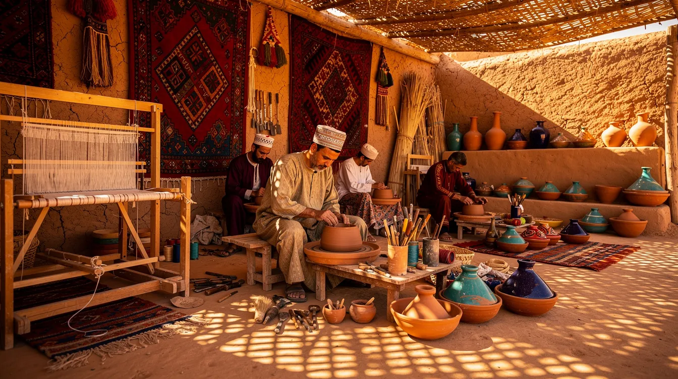 Tinghir : explorez les trésors cachés de cette oasis marocaine 1 Culture et artisanat local