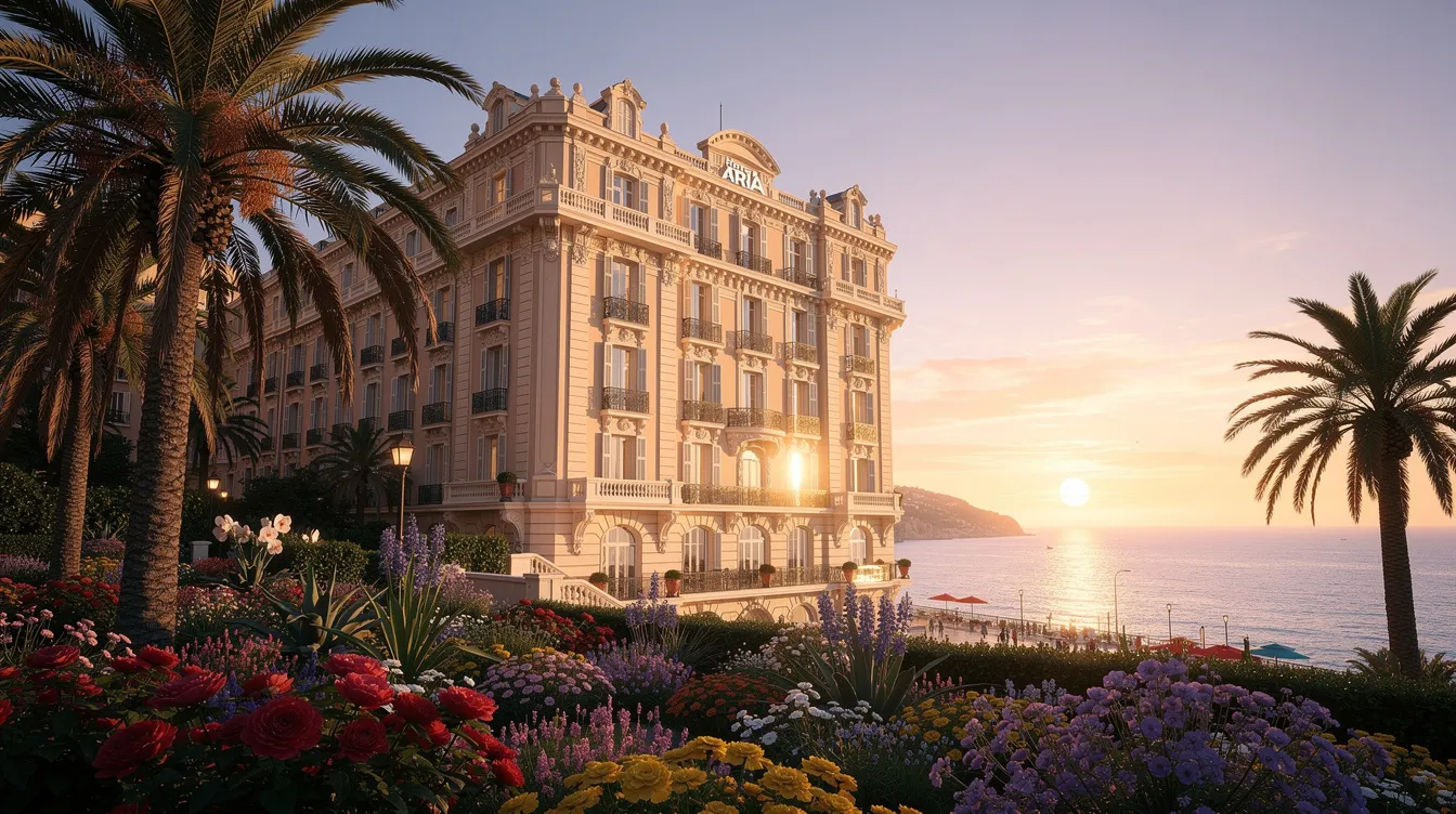 Hôtel aria nice : le charme au cœur de la côte d'azur